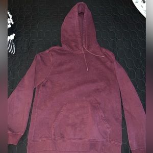 Plain Maroon Hoodie